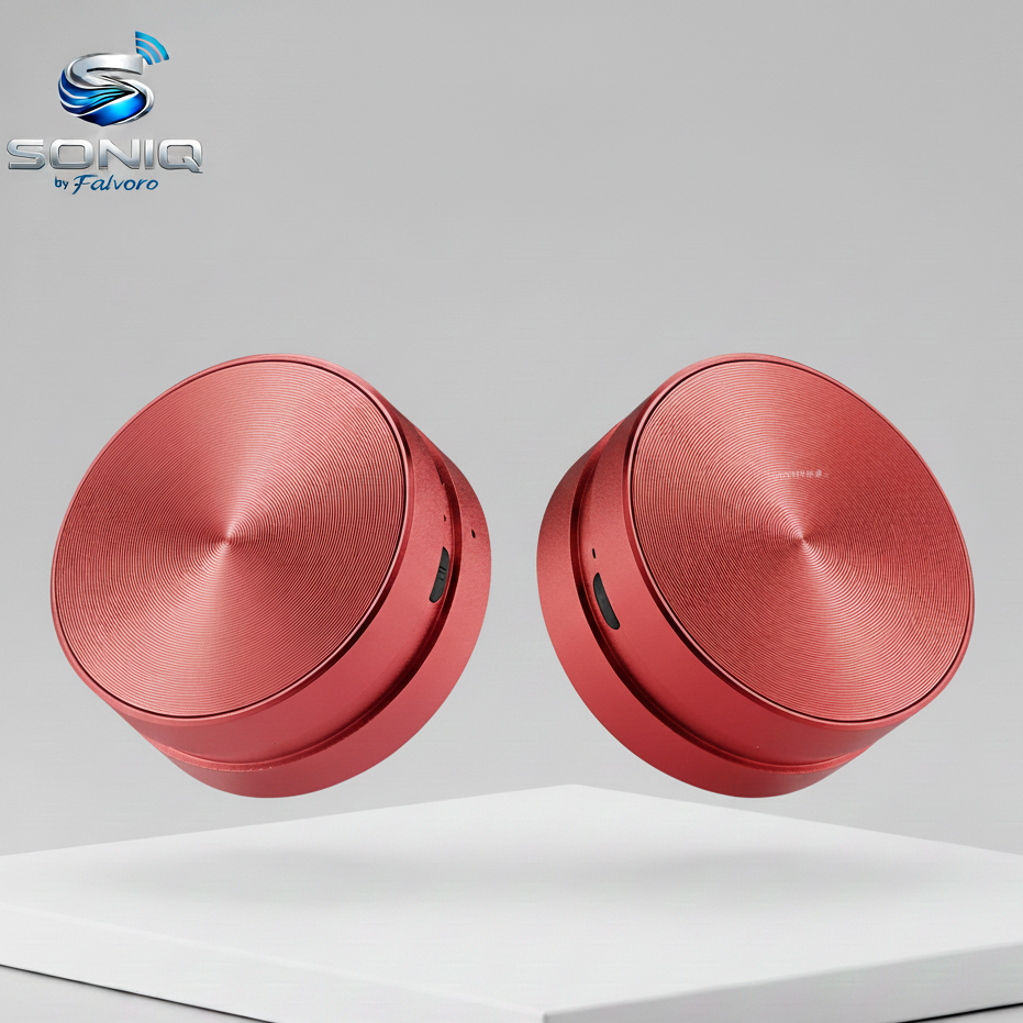 SONIQ Mini Portable Bluetooth Speaker with Sound Vibration
